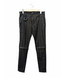 アンダーカバー UNDERCOVER 18SS Knee Zip Stretch Slim Pants ジップ ストレッチ スリム パンツ UCU4503-1 3 マルチカラー ブランド古着ベクトル 中古260425