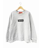 シュプリーム SUPREME 22AW Box Logo Crewneck Heather Grey ボックス ロゴ クルーネック スウェット トレーナー L 灰 グレー ブランド古着ベクトル 中古☆AA★260523