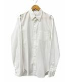 メゾンマルジェラ Maison Margiela 19SS 4ステッチ 無地 長袖 シャツ S50DL0393 S39545 40 白ホワイト ブランド古着ベクトル 中古260501