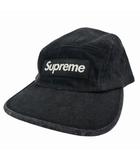シュプリーム SUPREME 25SS Denim Camp Cap ロゴ デニム キャンプ キャップ 黒 ブラック ブランド古着ベクトル 中古☆AA★▲260529