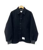 25AW CHIEF JACKET スエード チーフ ジャケット ブルゾン 252CWDT-JKM 02 黒ブラック ブランド古着ベクトル 中古260505