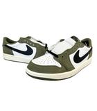 ナイキ NIKE AIR JORDAN 1 LOW OG MEDIUM OLIVE エア ジョーダン 1 ロー ミディアム オリーブ HQ6998-200 27 ブランド古着ベクトル 中古▲■260506