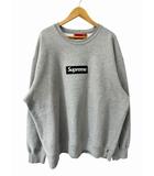 シュプリーム SUPREME 22AW Box Logo Crewneck ボックス ロゴ クルーネック スウェット トレーナー XXL グレー ブランド古着ベクトル 中古☆AA★260609