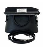 5AC ミニ レザー 2WAY ハンド ショルダー バッグ S56WG0082 黒ブラック ブランド古着ベクトル 中古▲■260517