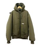 ダブルタップス WTAPS 25AW PUFF D00M JACKET COTTON WEATHER ロゴ刺繍 コットン ウェザー パフ 中綿 ジャケット ブルゾン 252TQDT-JKM01 04 オリーブ ブランド古着ベクトル 中古260720