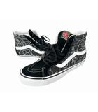 アベイシングエイプ A BATHING APE ×VANS バンズ Line ABC Camo SK8-Hi ライン カモ スケートハイ VN0A38GF7BG 29.5 ブラック ブランド古着ベクトル 中古▲■260607