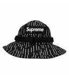 シュプリーム SUPREME 24AW Military Boonie Black Raindrop ボックス ロゴ ミリタリー ブーニー ハット 帽子 黒 ブラック ブランド古着ベクトル 中古☆AA★▲260709