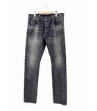 セリーヌ CELINE 23AW LOU ルー ジーンズ デニム パンツ 2N782444W.08DK 33 黒 ブラック ブランド古着ベクトル中古260701