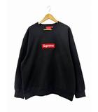 シュプリーム SUPREME 22AW Box Logo Crewneck ボックス ロゴ クルーネック スウェット トレーナー L 黒 ブラック ブランド古着ベクトル 中古☆AA★260713