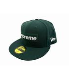 シュプリーム SUPREME 25AW Breast Cancer Awareness Box Logo ブレスト キャンサー アウェアネス ボックス ロゴ ベースボール キャップ 7 1/2 緑 グリーン ブランド古着ベクトル 中古▲■☆AA★260713