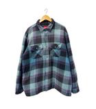 シュプリーム SUPREME 20AW Quilted Flannel Shirt キルティング フランネルシャツ XL マルチカラー ブランド古着ベクトル 中古☆AA★260803