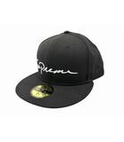 シュプリーム SUPREME 18AW Classic Script Cap New Era ニューエラ クラシックスクリプト キャップ 7 1/2 ブラック ブランド古着ベクトル 中古☆AA★▲260819