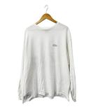 ダブルタップス WTAPS 23AW SNEAK PRCT LS COTTON プリント 長袖 Tシャツ 02 白 ホワイト ブランド古着ベクトル 中古260803