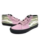 シュプリーム SUPREME ×VANS バンズ 23SS SKATE GROSSO MID Dollar Bill スケート グロッソ ミッド ドル ビル スニーカー VN0A5FCGPNK 29 ピンク グリーン ブランド古着ベクトル 中古☆AA★▲■260903