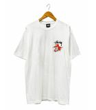25SS Joker Tee ジョーカー ロゴ プリント 半袖Tシャツ M 白ホワイト ブランド古着ベクトル 中古■260824