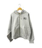 ×STUSSY ステューシー 25AW FLEECE ZIP HOODIE フリース ジップ フーディ パーカー FJ9181-050 M 灰 グレー ブランド古着ベクトル 中古260824