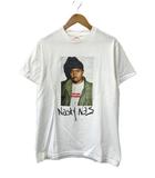 シュプリーム SUPREME 17AW Nas Tee ナズ フォト プリント 半袖Tシャツ S 白ホワイト ブランド古着ベクトル 中古☆AA★260919