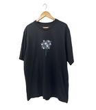 シュプリーム SUPREME 24SS Bouquet S/S Top Black プリント 半袖 Tシャツ L 黒 ブラック ブランド古着ベクトル 中古☆AA★260918