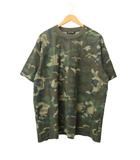 CAMO BIG TEE カモ ビッグ 半袖 Tシャツ M/L 緑 グリーン ブランド古着ベクトル 中古 ●261001