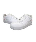 ナイキ NIKE ×SUPREME シュプリーム AIR FORCE 1 LOW エアフォース 1 ロー CU9225-100 27 白 ホワイト ブランド古着ベクトル 中古☆AA★▲■261010