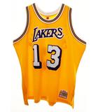  MITCHELL & NESS LOS ANGELES LAKERS AUTHENTIC NBA WILT CHAMBERLAIN 3XL ミッチェルアンドネス ロサンゼルス レイカーズ オーセンティック ウィルト チェンバレン ユニフォーム タンクトップ 黄【ブランド古着ベクトル】【中古】250422