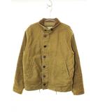 ダブルアールエル RRL BOWER DECK LINED BOMBER COTTON JNG CLOTH SIZE S MNRROTW16020145 コーデュロイカラー コットン デッキ ジャケット インド製 カーキ 【ブランド古着ベクトル】【中古】250529