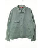 24SS DENIM CHORE TRUCKER JACKET M チョア トラッカー デニム ジャケット ライトグリーン 【ブランド古着ベクトル】【中古】☆AA★250511