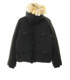カナダグース CANADA GOOSE HAMILTON BLACK XS 3430JM R ハミルトン ダウンジャケット ブラック 【ブランド古着ベクトル】【中古】☆AA★250603