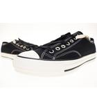 コンバース CONVERSE ADDICT CHUCK TAYLOR CANVAS OX BLACK 29cm 1AD989 アディクト チャックテイラー キャンバス ビブラムソール ブラック 【ブランド古着ベクトル】【中古】▲■250606