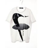 ナイキ NIKE × BLACK COMME des GARCONS HOLE ILLUSION TEE WHITE XL CT2014-100 ブラック コムデ ギャルソン イリュージョン Tシャツ 半袖 ホワイト 【ブランド古着ベクトル】【中古】●250716