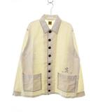 ヒューマンメイド HUMAN MADE MILK BOY JACKET IVORY L ミルク ボーイ ジャケット カバーオール ワークジャケット アイボリー 【ブランド古着ベクトル】【中古】☆AA★250720