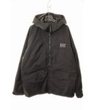 ワコマリア WACKO MARIA × NANGA MOUNTAIN PARKA BLACK M 25SS-WMONA01 ナンガ マウンテン パーカー ジャケット ブラック 【ブランド古着ベクトル】【中古】☆AA★■250708