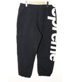 21SS SPELLOUT TRACK PANT BLACK L スペルアウトトラック パンツ サイドロゴ ブラック 【ブランド古着ベクトル】【中古】☆AA★250730