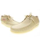 シュプリーム SUPREME CLARKS ORIGINALS 25SS REFLECTIVE WALLABEE NATURAL 29cm クラークス コラボ リフレクティブ ワラビー ナチュラル 【ブランド古着ベクトル】【中古】☆AA★▲■250824