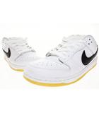 ナイキ NIKE SB DUNK LOW PRO WHITE BLACK GUM 28.5cm CD2563-101 ダンク ロー プロ ホワイト ブラック ライト ガム 【ブランド古着ベクトル】【中古】▲■250806