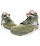 AIR JORDAN 5 RETRO ARMY OLIVE SOLAR ORANGE 29cm DD0587-308 AJ5 エア ジョーダン レトロ アーミー オリーブ ソーラー オレンジ 【ブランド古着ベクトル】【中古】▲■250806
