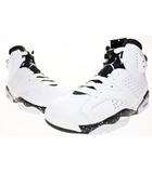 ナイキ NIKE AIR JORDAN 6 RETRO WHITE BLACK 25cm CT8529-112 AJ6 エア ジョーダン レトロ ホワイト ブラック 【ブランド古着ベクトル】【中古】▲■250806