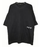 タトラス TATRAS DALAMIA TEE BLACK MTLA23S8005-M 01 ダラミア Tシャツ ロゴ プリント ブラック 黒 半袖 【ブランド古着ベクトル】【中古】250807