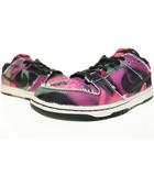 ナイキ NIKE DUNK LOW RETRO PRM GRAFFITI PINK BLACK 27.5cm DM0108-002 ダンク ロー レトロ プレミアム グラフィティ ピンク ブラック 【ブランド古着ベクトル】【中古】▲■250811