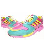 アディダス adidas × GUCCI TORISION PINK 28cm ZX800 グッチ トルション ピンク マルチ スエード スニーカー 【ブランド古着ベクトル】【中古】☆AA★●▲■251231