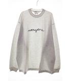  エブリワン everyone LOGO BY VINCENT L/S TEE GREY XL EV23-CS10 ロゴ ロングスリーブT ロンT 長袖 グレー 【ブランド古着ベクトル】【中古】251007