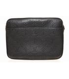 ルイヴィトン LOUIS VUITTON トリオ メッセンジャー M46602 モノグラム シャドウ ショルダー バッグ ノワール ブラック 【ブランド古着ベクトル】【中古】☆AA★▲■251211