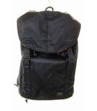 × STUSSY TANKER NAVY ステューシー タンカー リュック バックパック ネイビー 【ブランド古着ベクトル】【中古】●▲260108