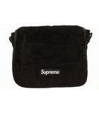 25AW VELVET SMALL MESSENGER BAG BLACK ベルベット スモール メッセンジャー ショルダー バッグ ブラック 【ブランド古着ベクトル】【中古】☆AA★▲260207