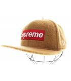 24AW BRUSHED WOOL BOX LOGO NEW ERA BROWN 7 1/2 ブラッシュド ウール ボックスロゴ キャップ 帽子 ブラウン 【ブランド古着ベクトル】【中古】☆AA★▲260207