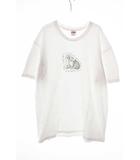 19SS EAT ME TEE WHITE XL イート ミー キャット 猫 半袖 Tシャツ ホワイト 白 【ブランド古着ベクトル】【中古】☆AA★260303