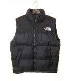 ザノースフェイス THE NORTH FACE NUPTSE VEST BLACK XL ND92338 ヌプシ ダウン ベスト ブラック 【ブランド古着ベクトル】【中古】260207