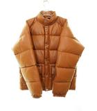 アベイシングエイプ A BATHING APE 25AW LEATHER CLASSIC DOWN JACKET M 001DNL801011M レザー クラシック ダウン ジャケット ブラウン 【ブランド古着ベクトル】【中古】☆AA★■260224