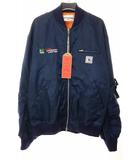 24AW STORAGE JACKET NAVY L WL-J-156 MA-1 フライトジャケット ネイビー 【ブランド古着ベクトル】【中古】■260209