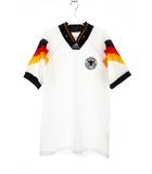 アディダス adidas EQUIPMENT UEFA EURO 1992 ドイツ代表 レプリカ ユニフォーム US M サイズ 国旗タグ 90s ユーロ ホワイト 白 デサント EQS-9201 【ブランド古着ベクトル】【中古】260313